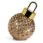 Mercury - Decoro Mercury 83381 Sfera vetro con luci Oro