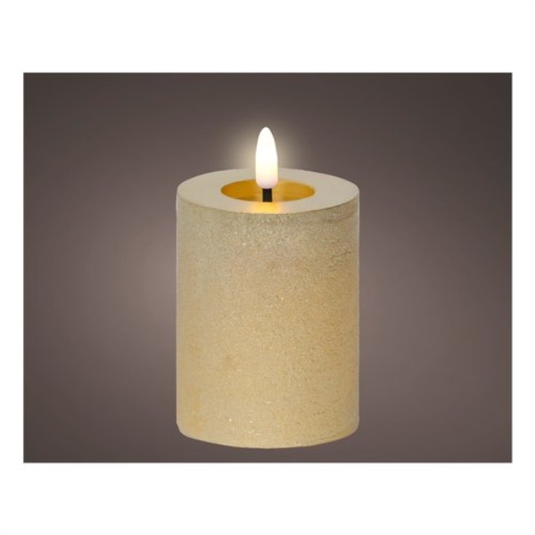 Candela led Kaemingk 489290 effetto fiamma Oro effetto cera