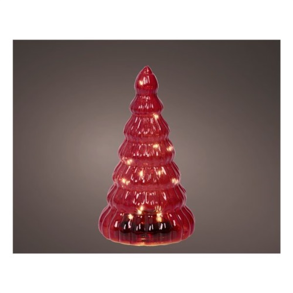 Albero Natale soprammobile Kaemingk 489509 Rosso