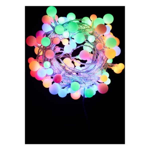 Filo luci Natale Pre Qu' Italia D3968 CHRISTMAS Sfere Trasparente
