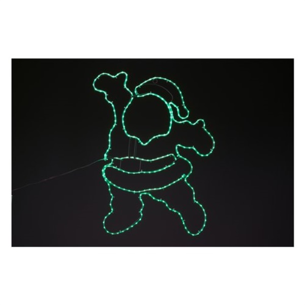 Sagoma luminosa Natale Pre Qu' Italia D4094 Babbo Natale
