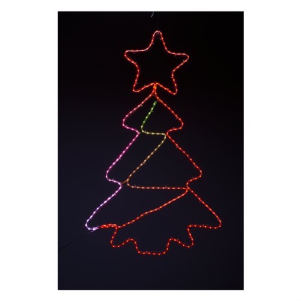 Sagoma albero Natale luminoso Pre Qu' Italia D4090 Albero