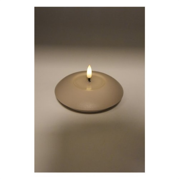 Candela led Pre Qu' Italia D4020 effetto fiamma cera fusa Sabbia