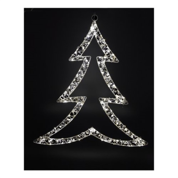 Sagoma albero Natale luminoso Pre Qu' Italia D3999 Albero