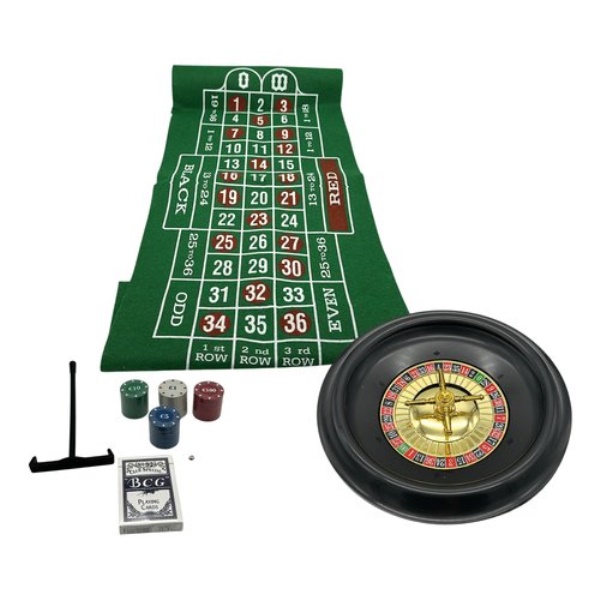 Gioco Due Esse Christmas XNA24046581 CASINO' Set Roulette 30 cm con ta