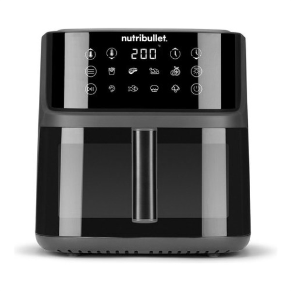 Friggitrice Nutribullet 0C12500004 CRISPLITE NBA0811 Black e Gray