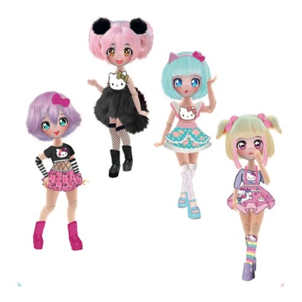 Bambola Famosa HKTF0000 HELLO KITTY Manga Doll