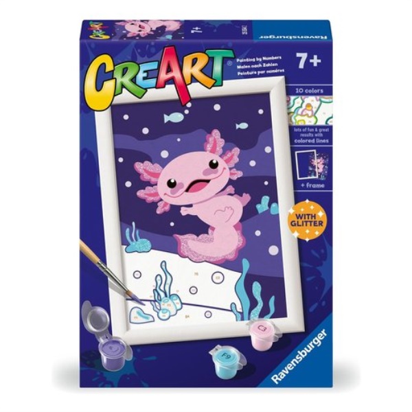 Creativo Ravensburger 25554 CREART Axolotl