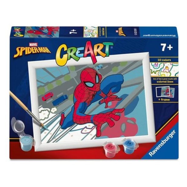Creativo Ravensburger 12023038 CREART Spiderman