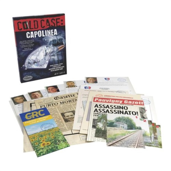 Gioco Ravensburger 76619 THINKFUN Cold case: Capolinea gioco