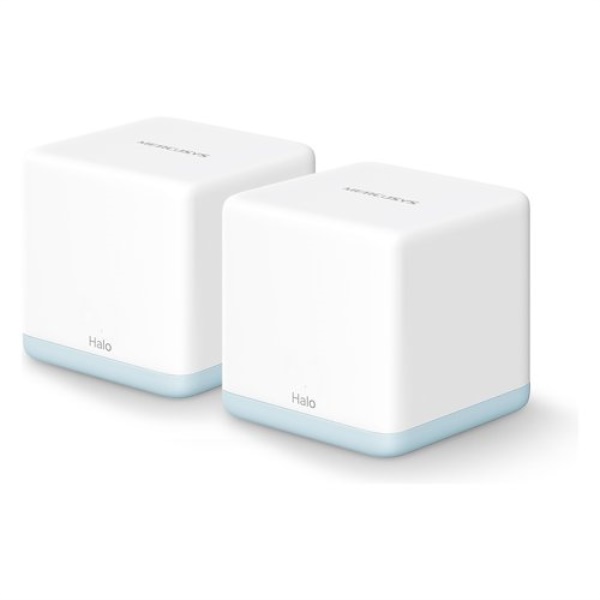 Set mesh Mercusys HALO H30 2 PACK HALO H AC1200 Whole Home White e Blu