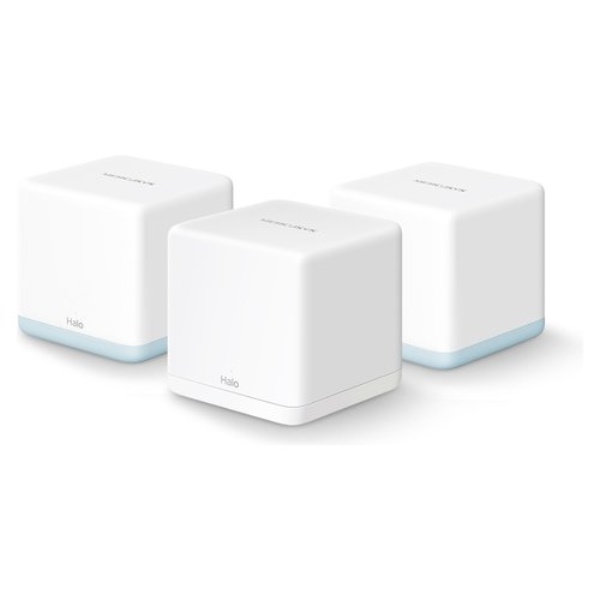 Set mesh Mercusys HALO H32G 3 PACK HALO H AC1200 Whole Home White e Bl