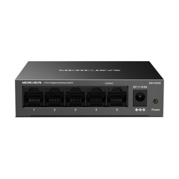 Switch di rete Mercusys MS105GS Black