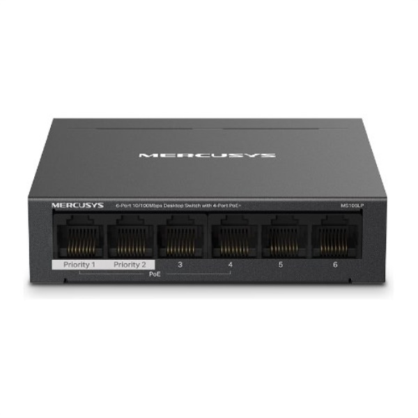 Switch di rete Mercusys MS106LP Black