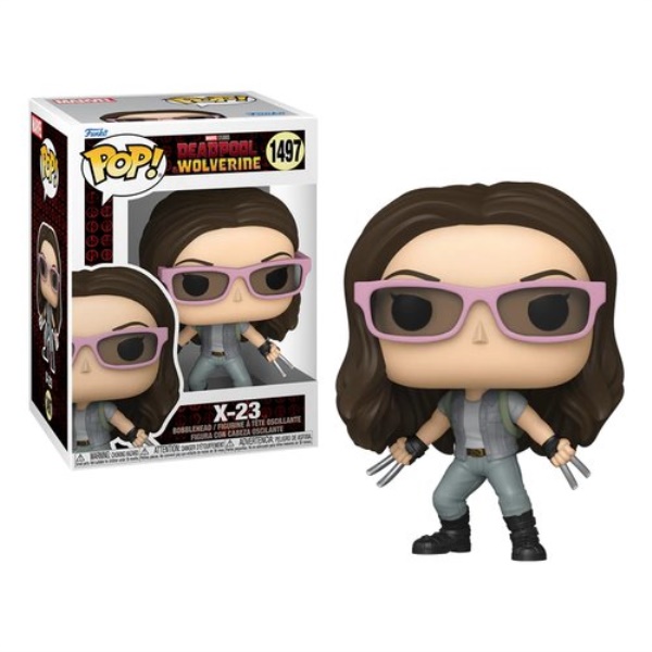 Personaggio collezione Funko 84849 POP MARVEL Deadpool & Wolverine X 2