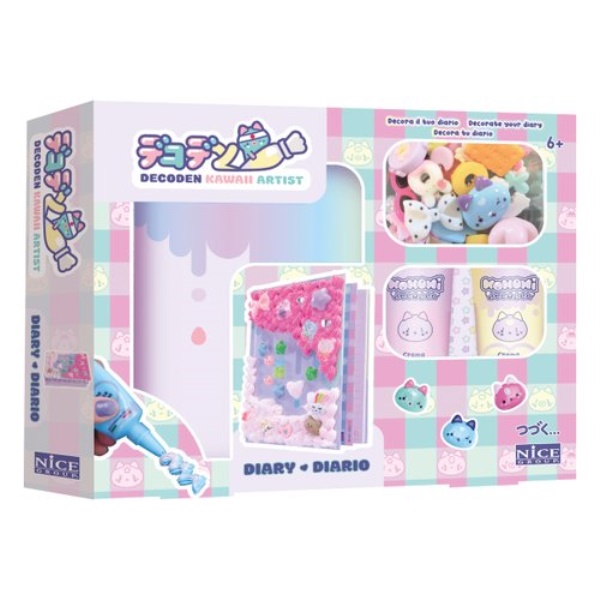 Creativo Nice 48511 MOMOMI Set Deocoden Creamy Diary Kawaii
