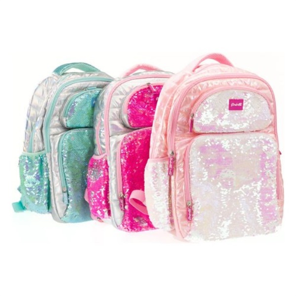 Zainetto scuola e tempo libero Nice 19016 GIRABRILLA Puffer Assortito