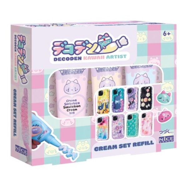 Creativo Nice 48513 MOMOMI Refill Decoden Creamy  Kawaii