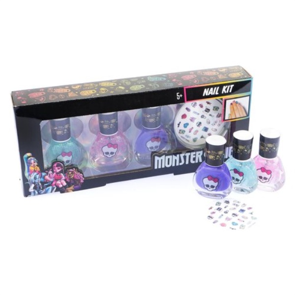Set trucchi giocattolo Nice 37016 MONSTER HIGH Nail Kit