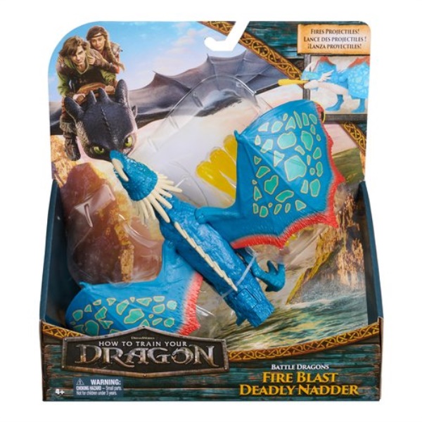 Personaggio Spin Master 6072591 DRAGONS Drago De Luxe Assortito
