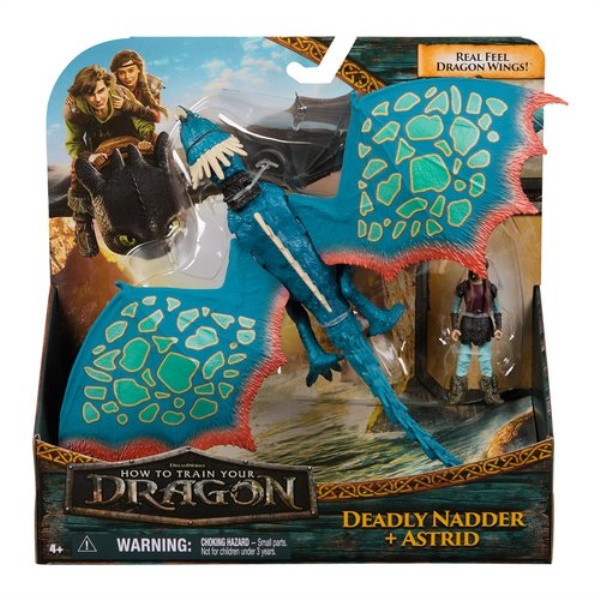 Personaggio Spin Master 6072587 DRAGONS Drago e vichingo Assortito