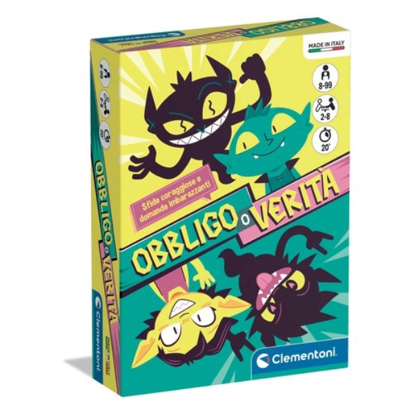 Gioco Clementoni 16585 Obbligo o Verità gioco