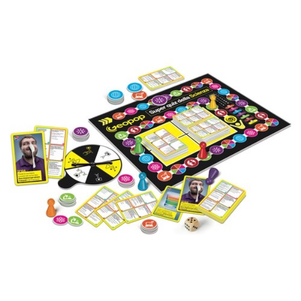 Gioco Clementoni 19431 GEOPOP Super Quiz della Scienza gioco