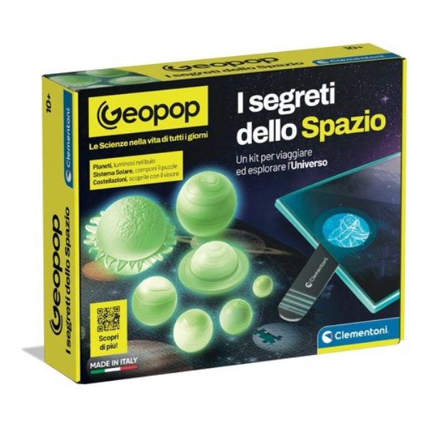 Gioco educativo Clementoni 19426 GEOPOP I Segreti dello Spazio
