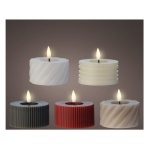 Kaemingk - Candela led Kaemingk 487537 Tealight cera effetto fiamma Assortito