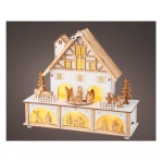 Kaemingk - Paesaggio Natalizio cottage musica movimento e luci Kaemingk 487727 As