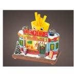 Kaemingk - Paesaggio Natalizio French Fries musica movimento e luci Kaemingk 4878