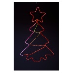 Sagoma albero Natale luminoso Pre Qu' Italia D4090 Albero