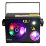 Algam Lighting - Effetti luce disc jockey Algam Lighting 18700163 FX4 Black