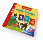 Clementoni - Prescolare Libro magnetico  Numeri e animali Clementoni 16493 SAPIENTI