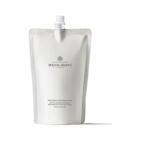 Bagnoschiuma Molton Brown Delicious rhubarb & rose gel doccia ricarica