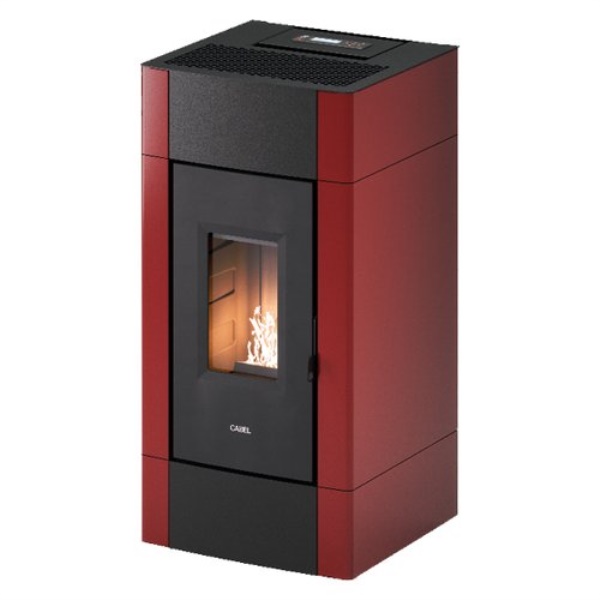 Stufa pellet Cadel 7025034 CRISTAL 9 T1 Bordeaux