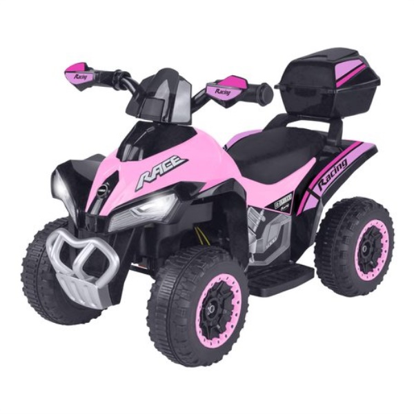 Moto elettrica Globo 42899 ESPIDKO Moto Quad 6V Rosa