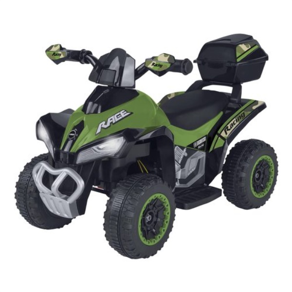 Moto elettrica Globo 42900 ESPIDKO Moto Quad 6V Verde