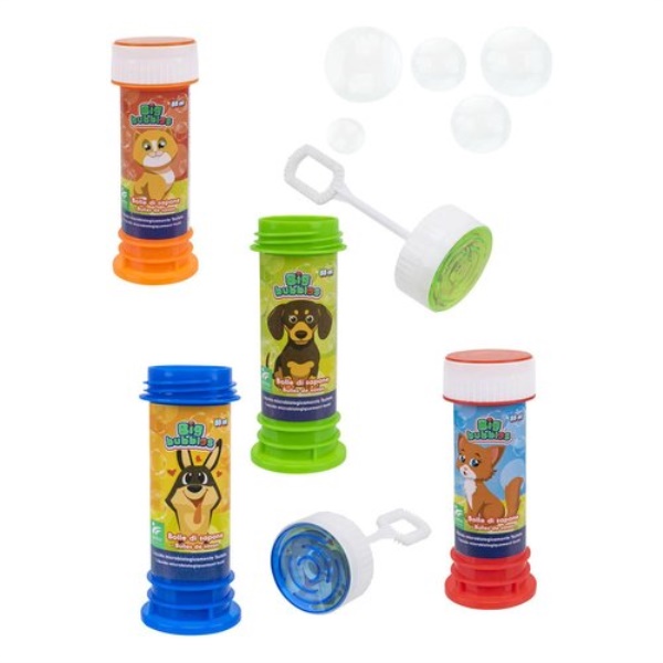 Bolle di sapone Globo 42228 BIG BUBBLES Bolle Sapone con gioco sul tap