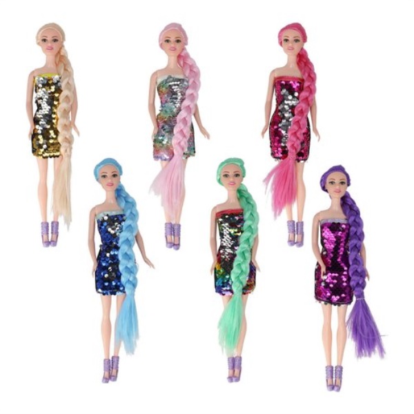 Bambola Globo 42560 OLLY Fashion con paillettes Assortito