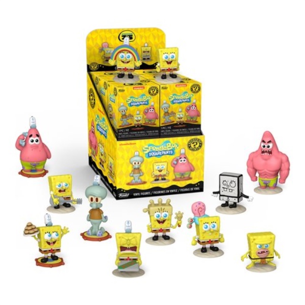 Personaggio collezione Funko 76102 MISTERY MINIS Spongebob Assortito