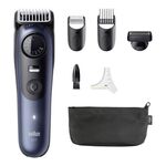 BRAUN - Regolabarba Braun BT7520 SERIES 7 Beard Trimmer Blue e Black