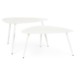 Yes Everyday - Set tavolini Yes Everyday 0803586 YVONNE Bianco