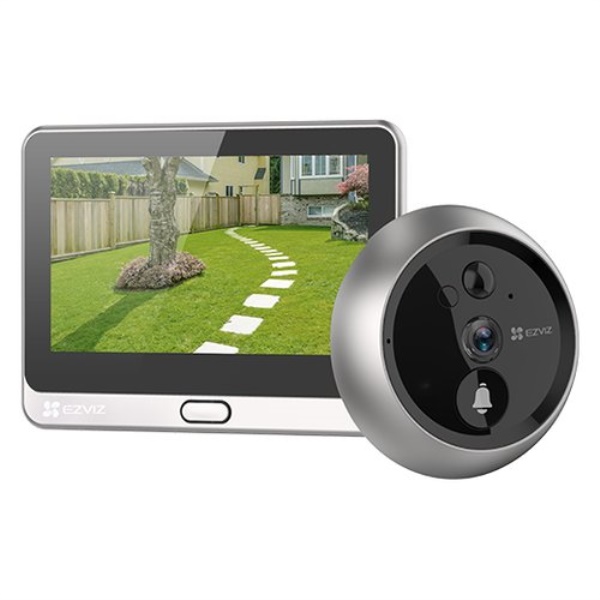 Video spioncino Ezviz CS DP2 R100 6E3WPFBS 2K Grey e Black