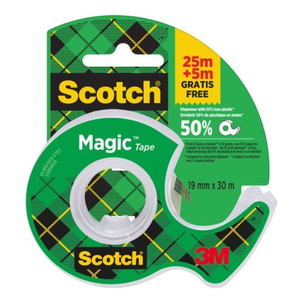 Nastro adesivo Scotch 7100307981 3M Invisible Magic Trasparente