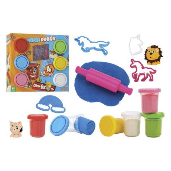 Pasta modellabile Globo 40384 KIDEA MORBIDOUGH Unicorno