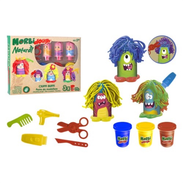 Pasta modellabile Globo 42638 KIDEA MORBIDOUGH Natural Ciuffi Buffi