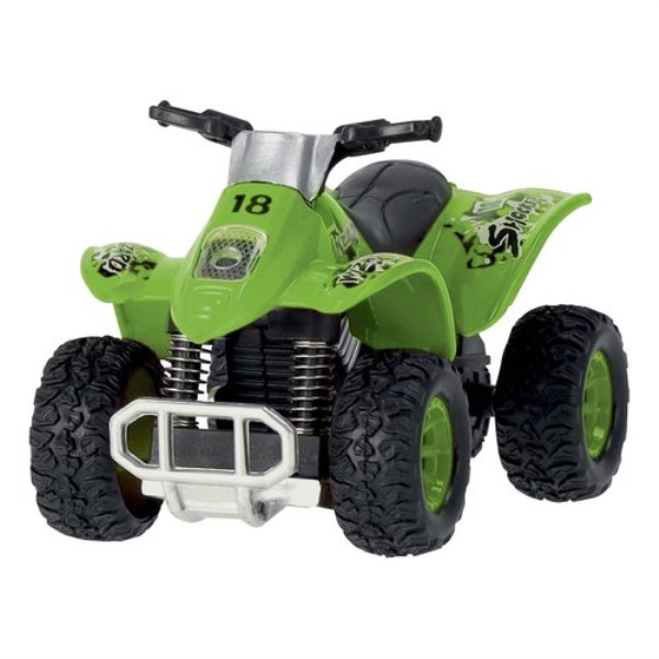 Modellino moto Globo 42282 SPIDKO Quad Metal Gear con retrocarica Asso