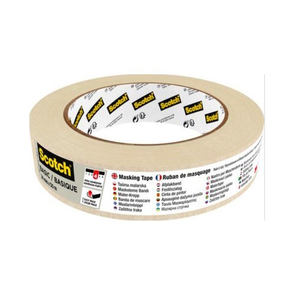 Nastro mascheratura Scotch 7100333168 3M per interni Basic Beige