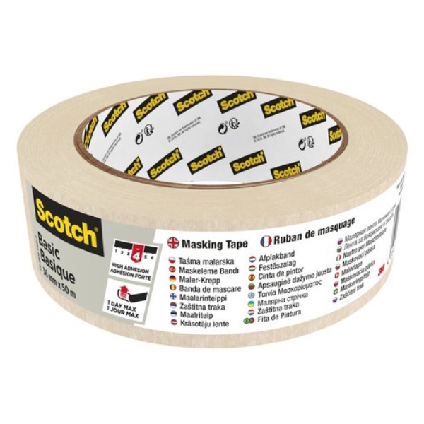 Nastro mascheratura 3M 7100333169 SCOTCH per interni Basic Beige
